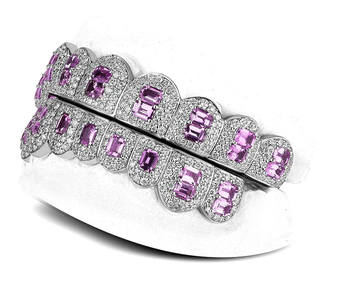 Honeycomb Prong / Pink Emerald cut - Image 2