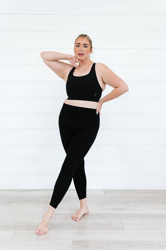 Black Athletic Leggings - Image 4
