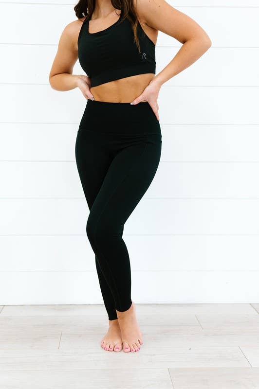 Black Athletic Leggings - Image 5