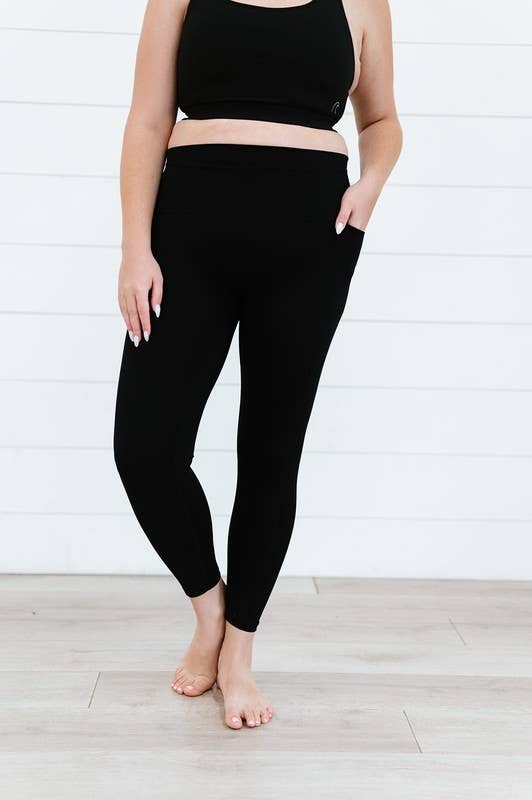 Black Athletic Leggings - Image 6